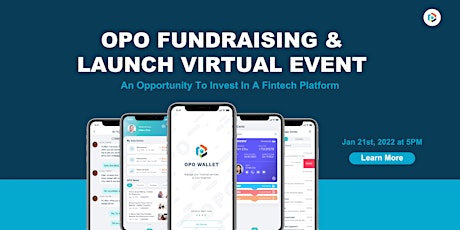 OPO Launch & Fundraising Virtual Event tickets