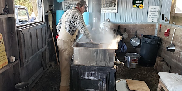 Maple Syrup Experience at Elliott Tree Farm. Weekends through April 10