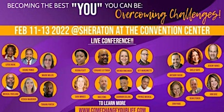 Becoming the Best "YOU" you can be: Overcoming Challenges tickets