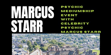 Psychic mediumship with Marcus Starr at Holiday Inn Express Inverness tickets
