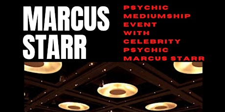 Psychic mediumship with Marcus Starr at Holiday Inn Express Glasgow Airport tickets