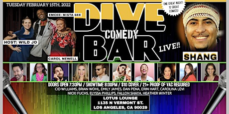 Dive Bar Comedy at Lotus Lounge tickets