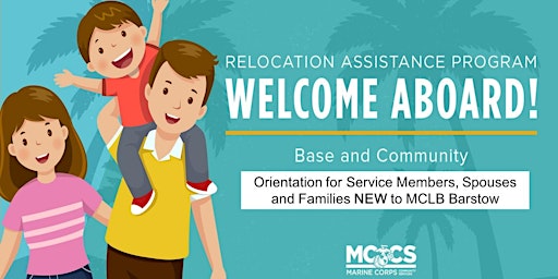 Welcome Aboard - MCLB Barstow primary image