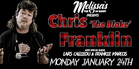 Straya Day Warm Up Comedy Show with Chris "the bloke" Franklin