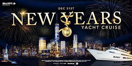 New York New Year's Eve Fireworks Party Cruise 2023 ( ALL AGES ) tickets
