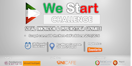 Immagine principale di We Start: Social Innovation e Imprenditoria giovanile. 