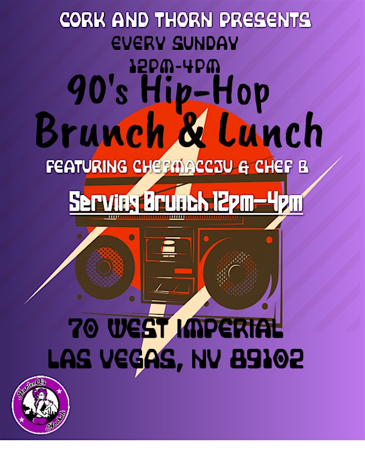 90's Hip Hop Brunch and Lunch (21+) image