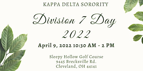 Kappa Delta Division 7 Day 2022 tickets