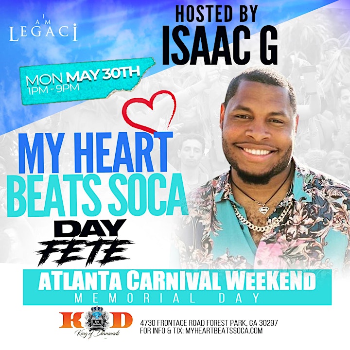 
		MY HEART BEATS SOCA  |  ATLANTA CARNIVAL 2022 MEMORIAL DAY image
