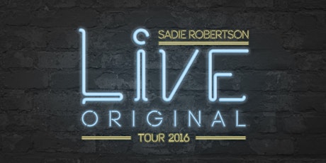 LIVE ORIGINAL TOUR with Sadie Robertson *VIP EXPERIENCE* | Denver, CO primary image