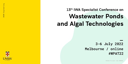 13th IWA Specialist Conference on Wastewater Ponds and Algal Technologies