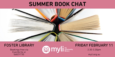 Summer Book Chat at the Foster Library tickets