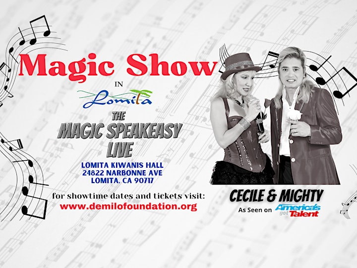 Cecile and Mighty " The Magic Speakeasy LIVE" image