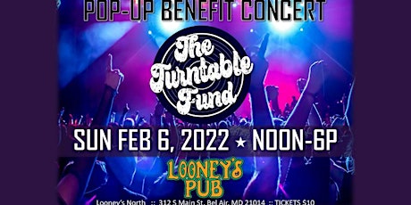 Turntable Fund Pop Up Benefit Concert tickets