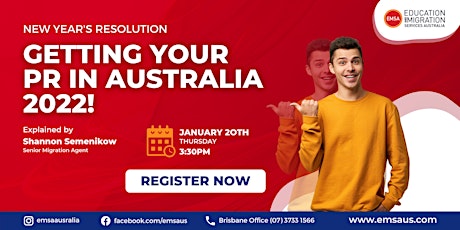 Getting your PR in Australia - 2022 tickets