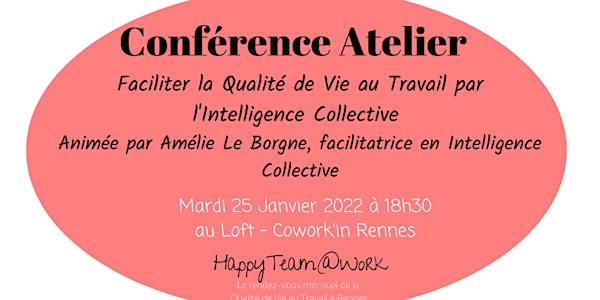 HappyTeam@Work, le rendez vous dédié à la  QVT à Rennes