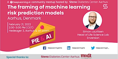 Pie & AI: Aarhus - The framing of machine learning risk prediction models tickets