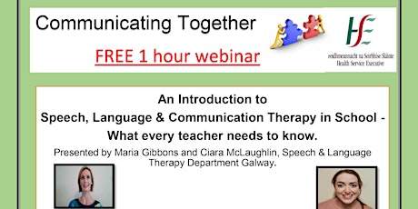 An introduction to speech, language and communication therapy in school Tickets
