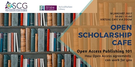 Open Scholarship Café: Open Access publishing 101 primary image