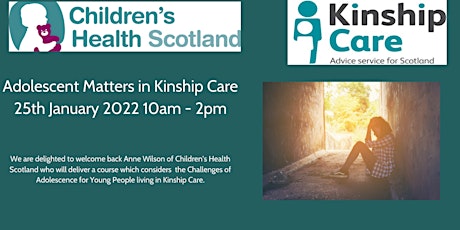 Adolescent Matters in Kinship Care tickets