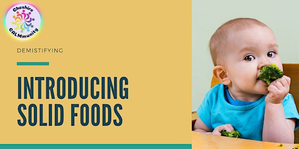 Introducing Solids to your Baby - Live online workshop
