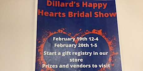 Dillard’s Happy Hearts Bridal Show tickets