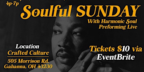 Soulful Sunday with Harmonic Soul tickets