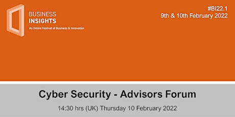 Cyber Security - Advisors Forum tickets