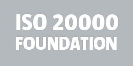 Service Management  20000 Foundation