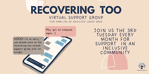 Addiction Virtual Support Group for Families