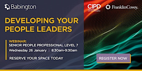 HR Apprenticeship Briefing: Developing your people leaders tickets