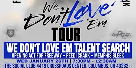 Open for Freeway, Peedi Crakk , Memphis Bleek Live @ Skully's Jan 27th tickets