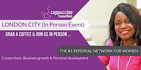 In-Person Cappuccino Connections (London City) tickets