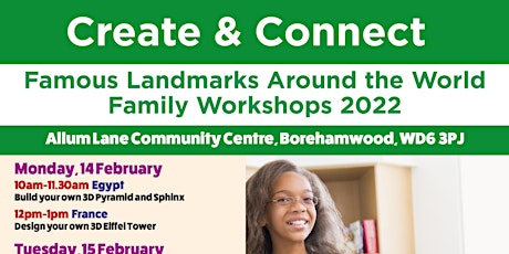 Create and Connect Family Workshops February tickets