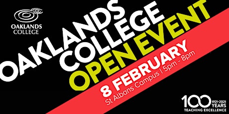 Oaklands College St Albans Campus Open Evening tickets