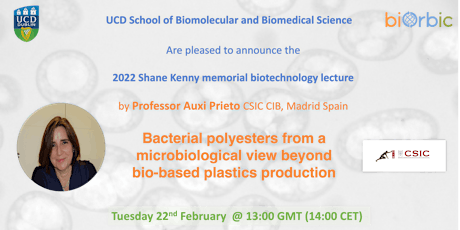 2022 Shane Kenny Memorial Biotechnology Lecture