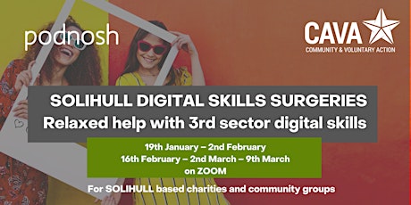 Digital Skills Surgeries - Solihull tickets