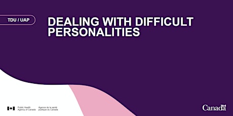 Dealing with Difficult Personalities tickets