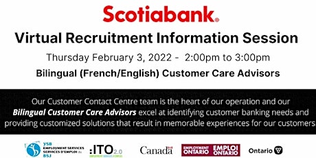 Scotiabank Virtual Recruitment Information Session tickets