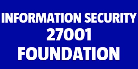 Information Security 27001 Foundation boletos