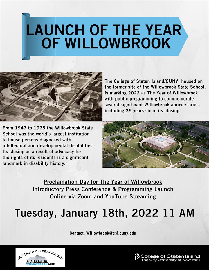 
		Launch of The Year of Willowbrook image
