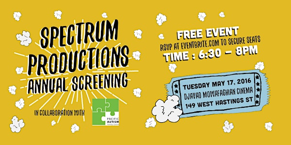 Films from the Autism Spectrum: Vancouver Screening