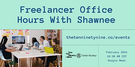 Freelancer Office Hours With Shawnee tickets