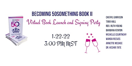 Becoming 50Something Book  II  Virtual Launch and Signing Event entradas