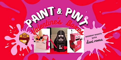 Paint & Pint (Build a Valentine's Day Box) tickets