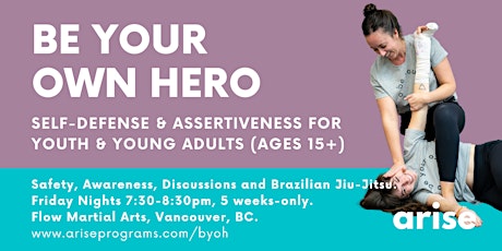Be Your Own Hero | Self-Defense for Youth and Young Adults tickets