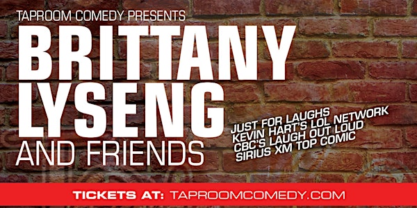 Taproom Comedy presents Brittany Lyseng & Friends at Bow River Brewing!
