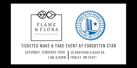 Ticketed Make & Take Event at Forgotten Star Brewing Co tickets
