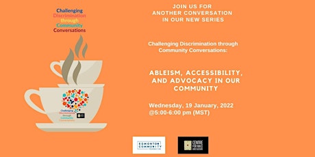 CDCC Session #6: Ableism, Accessibility, and Advocacy in Our Community tickets