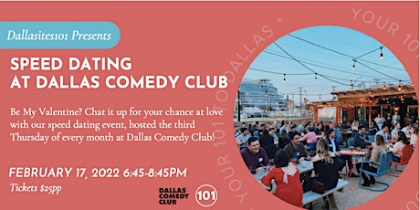 Opposite-Sex Speed Dating at Dallas Comedy Club tickets